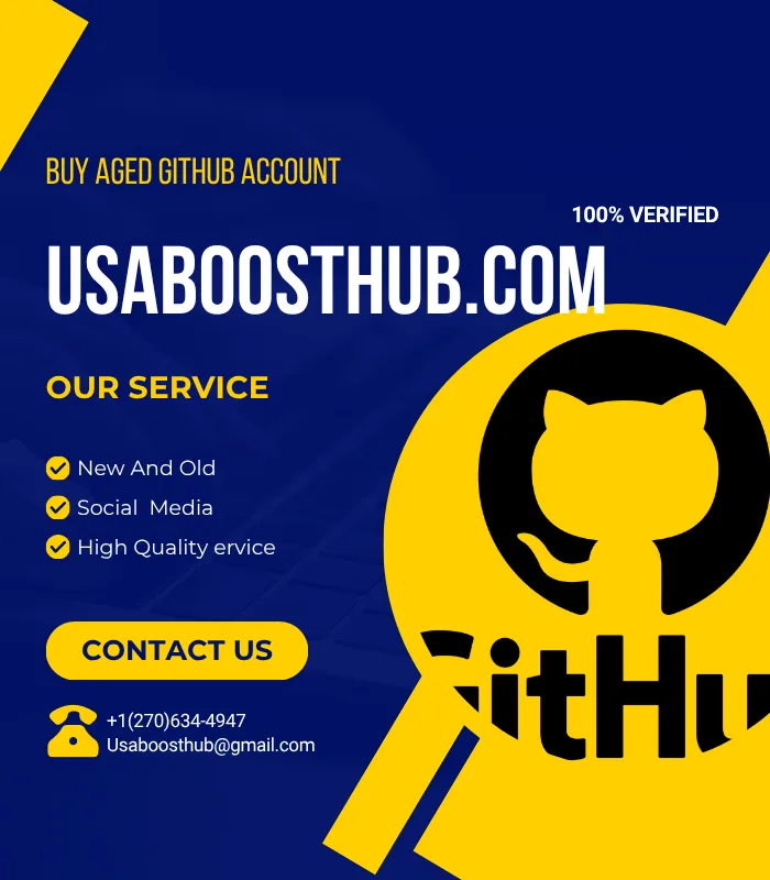 Buy Aged GitHub Account