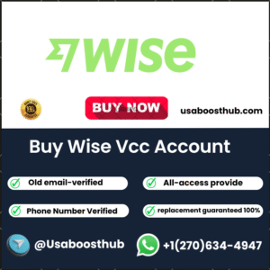 Buy Wise Vcc Account https://usaboosthub.com/