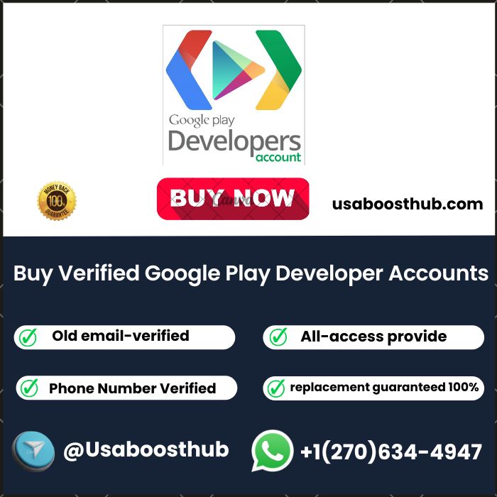 Buy Verified Google Play Developer Accounts