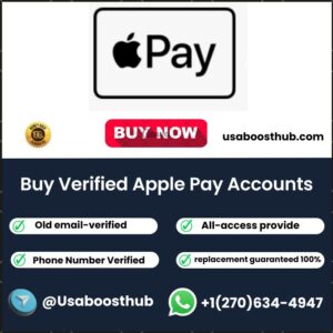 buy verified Apple Pay accounts